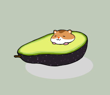 アボカドは苦手 イラスト好きさんと繋がりたい イラスト でふまく Dfmark でスタンプ販売中のイラスト
