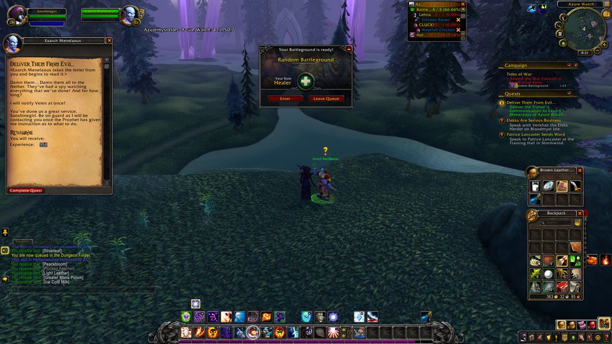 SunshineLovele's tweet photo. #LvL28 #Victory #Warsong #gulch #warlord srisstiz #deliver them from #evil #LvL29 #warcraft https://t.co/ecPIoFIS0f