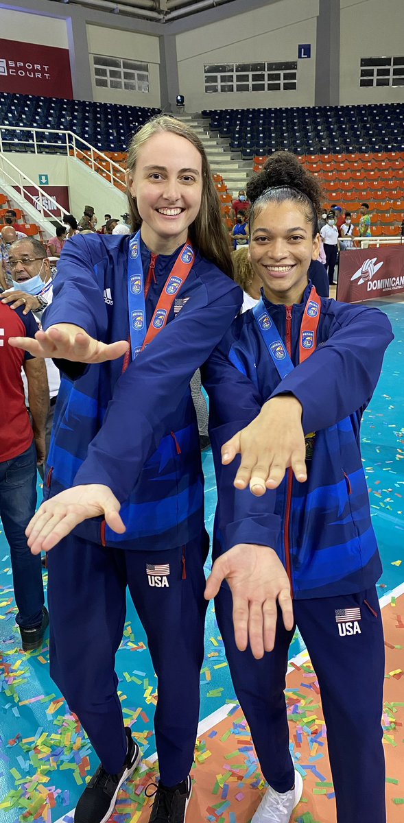Congrats to our Gator All-Americans &amp; <a href="/usavolleyball/">USA Volleyball</a> for winning bronze in the Pan American Cup!
<a href="/Rachael5Kramer/">Rachael Kramer</a>  
<a href="/aleh3/">Alex Holston</a>