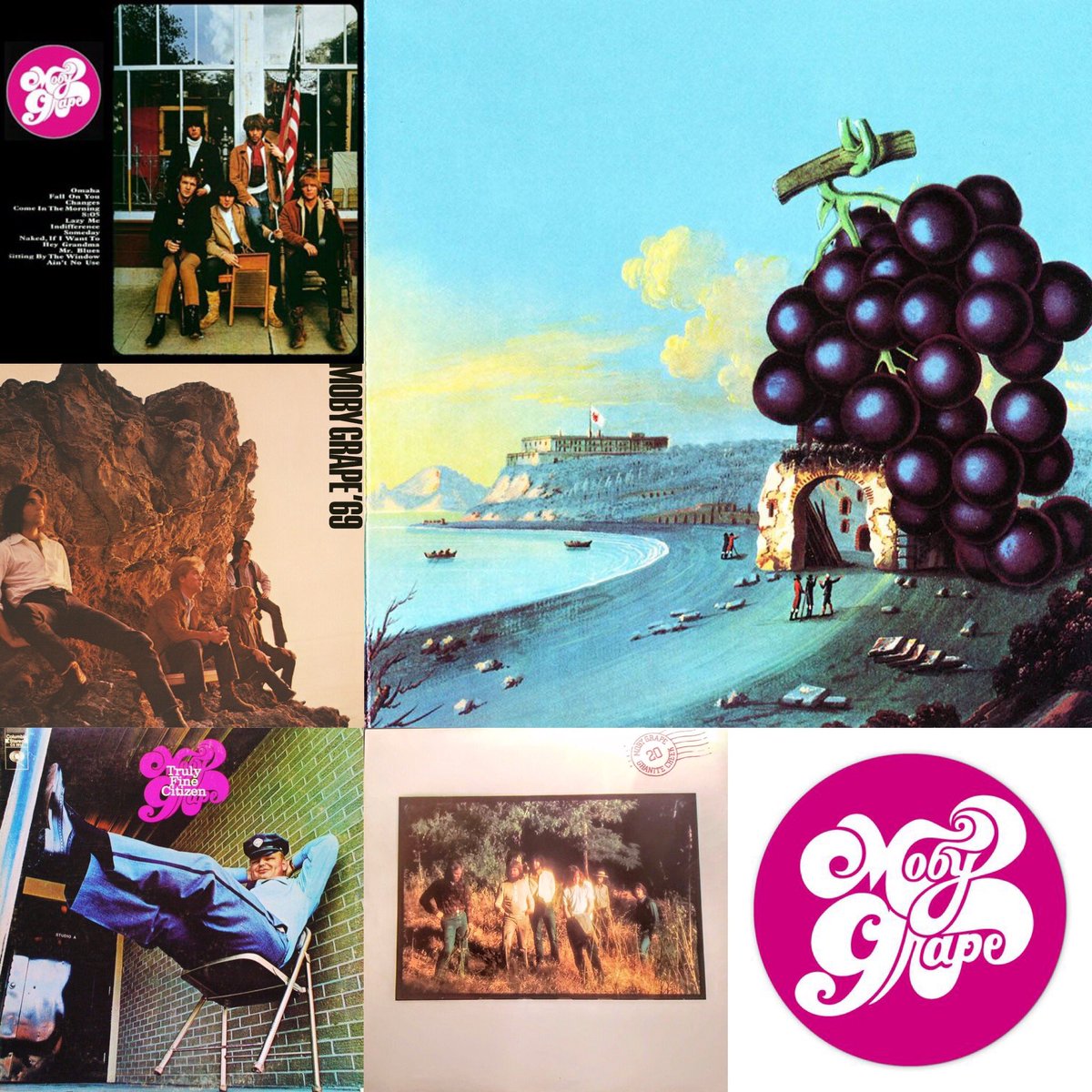 Clarkophile's tweet image. #FaveArtistTop15 for October! #🐳🍇 #MobyGrape 
#skipspence #jerrymiller #peterlewis #donstevenson #MightyBobMosley #listenmyfriends #Wow #takemefaraway