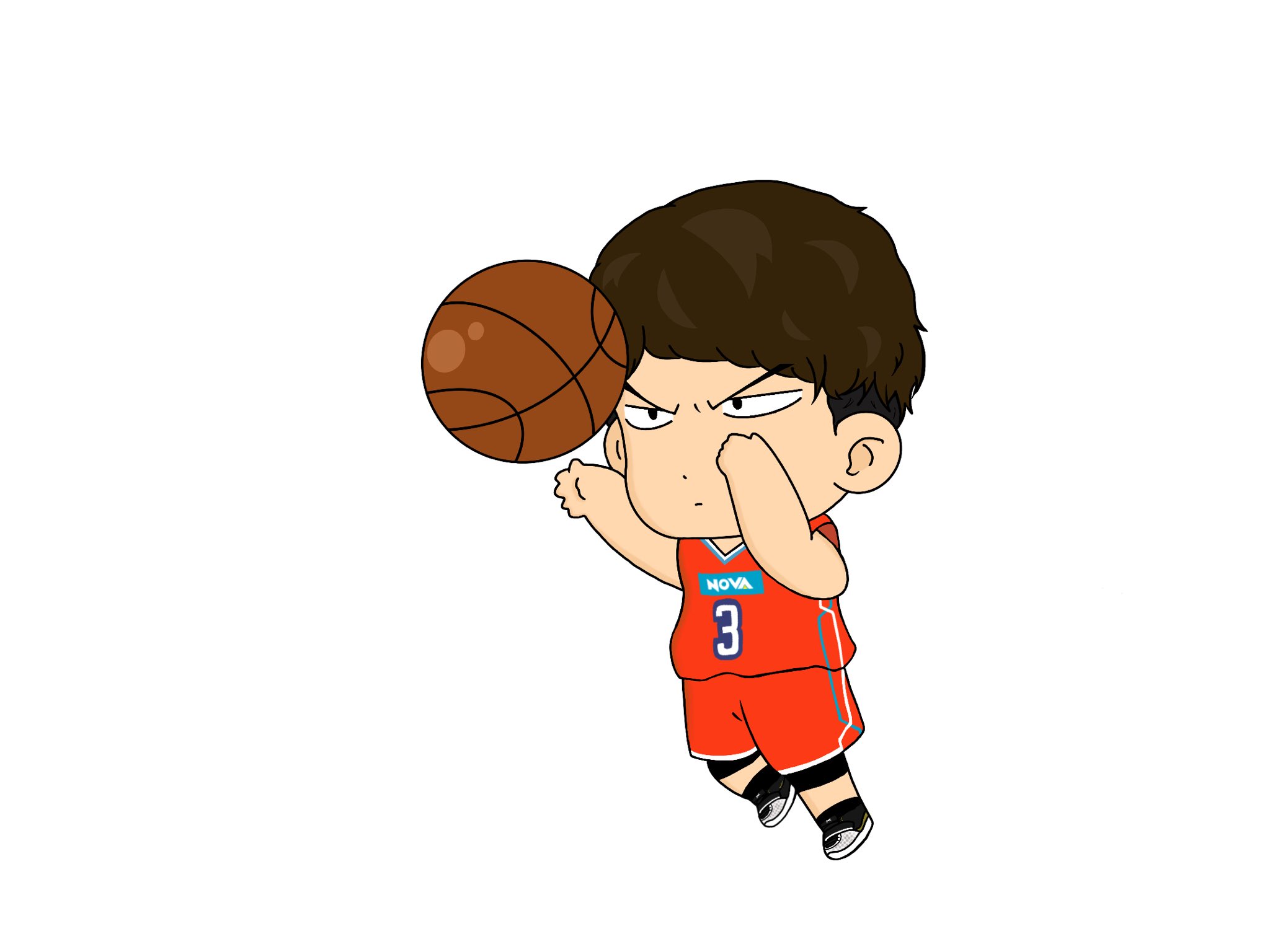 こと 眠たい 広島バージョンの辻選手 やっぱりこのシリーズ好きだなぁ 本人 仲良いフォロワーさん以外保存 アイコンなどの使用はやめてください 最近イラスト勝手にアイコンにされてるの見つけたので 辻直人 広島ドラゴンフライズ Bリーグ