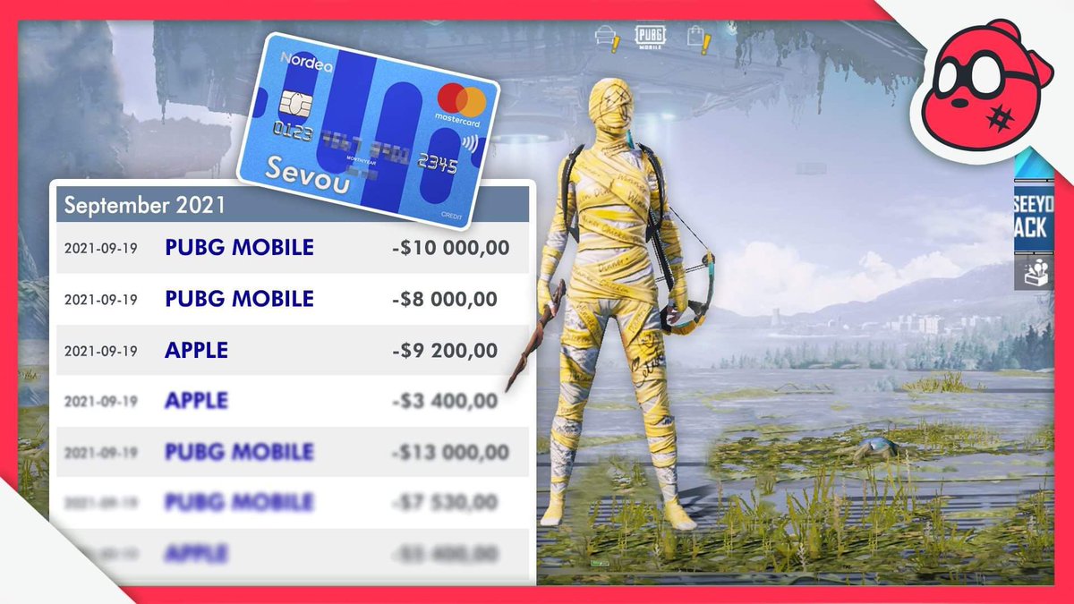 _Sevou's tweet photo. Sevou’s BANK Account (how much I’ve spent) https://t.co/OntNAdk8OU 

🤯💵

#PUBGMOBILE #PUBG #BGMI #Sevou @PUBGMOBILE https://t.co/YjsoO189dS