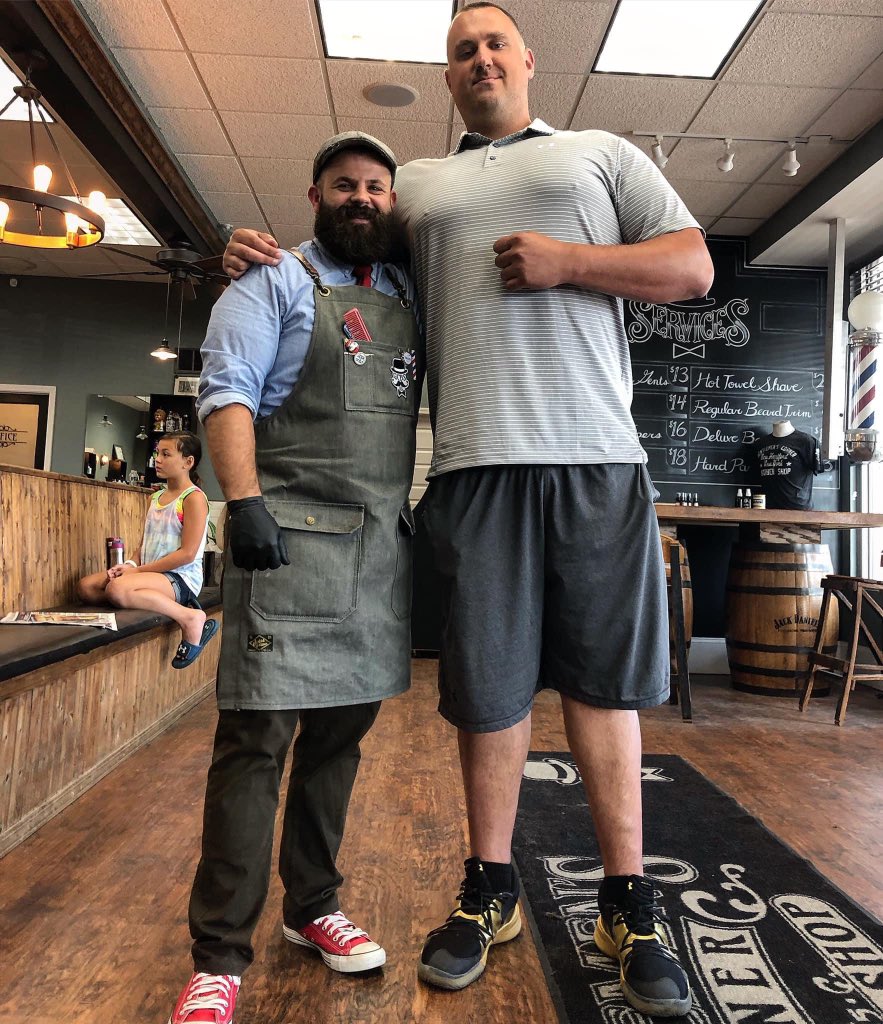 PaulieDiamond's tweet photo. @TheeeBigJoe @Ryback The Big Guy, meet “The Other Big Guy” Big Joe! #letsGetIt #FeedMeMore https://t.co/owS1UAqaMu