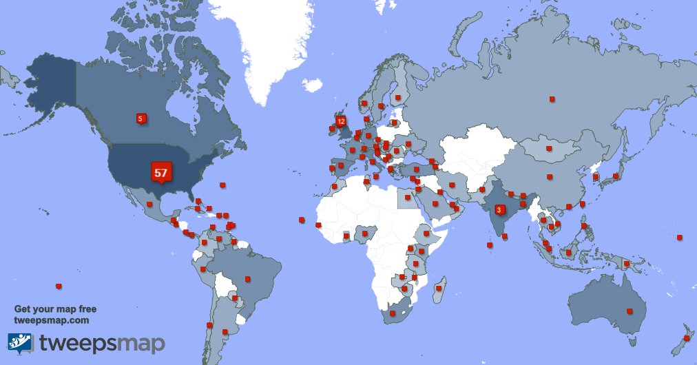 I have 3 new followers from Turkey, and more last week. See tweepsmap.com/!AcanJournal
