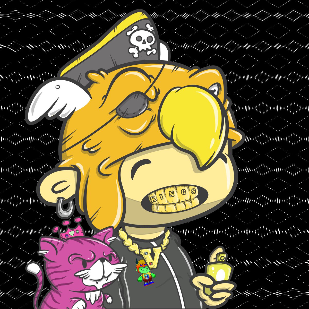 Look who’s joined my team! 🏴‍☠️☠️🏴‍☠️