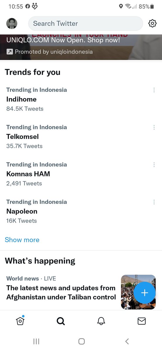 Sudah dua hari, Telkomsel dan Indihome lelet. Gak bisa bekerja jadinya