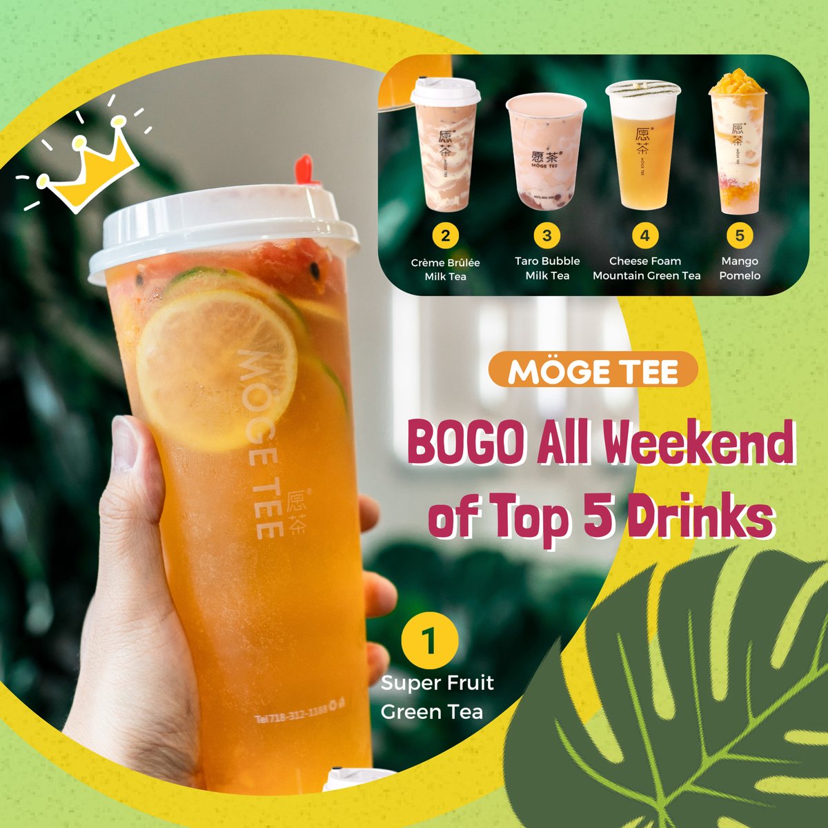 Grand opening on 09/25/21! That weekend all the top 5 drinks will be Buy One Get One FREE! So don’t forget to come out to Salt Lake City, Utah! Tag a BOGO buddy!
#boba #dessert #food #asian #bobatea #foodie #teatime #milktea #bubbletea #saltlakecity #utahfood #utah #slcfood