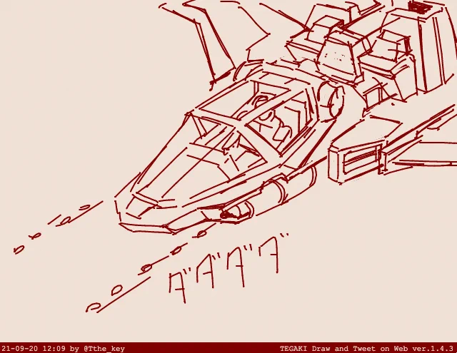 朝練6 #tegaki_dt 