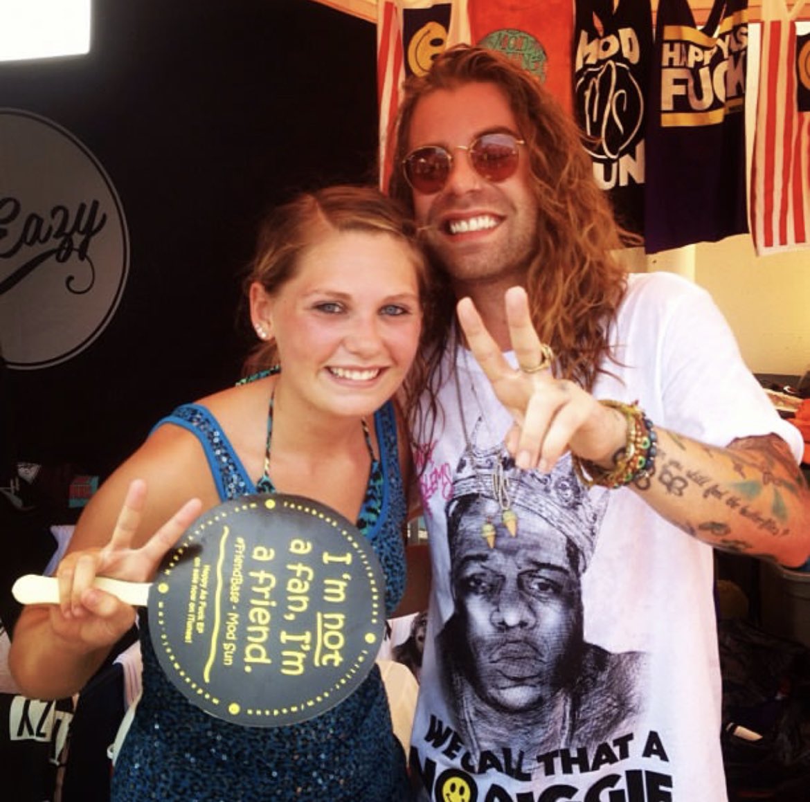 Nicole_Renee817's tweet photo. Saw @MODSUN for the first time about 10 years ago! We’ve both grown a lot, but he still puts on a hell of a show! #InternetKilledTheRockstar #HappyAsFuck #FriendNotFan https://t.co/LW4kC9dpRv