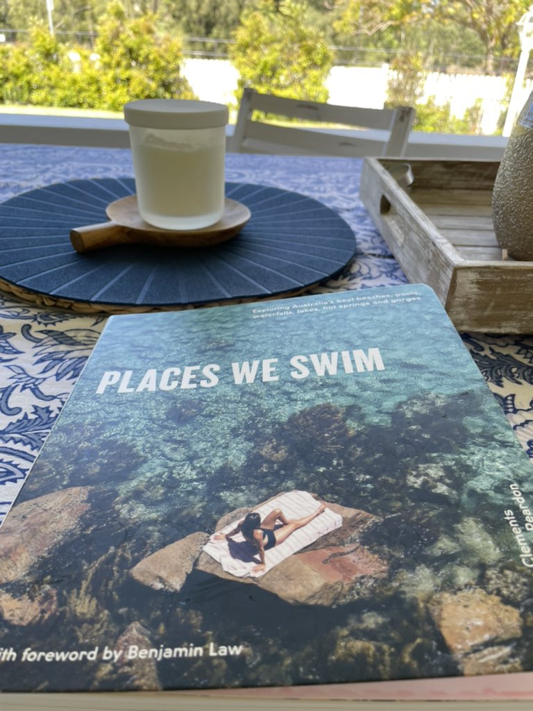 @mrbenjaminlaw awesome foreword! Just opening the pages in this book for the many years to come, and the summer of 2021-22, is good for the soul! #placesweswim #australia