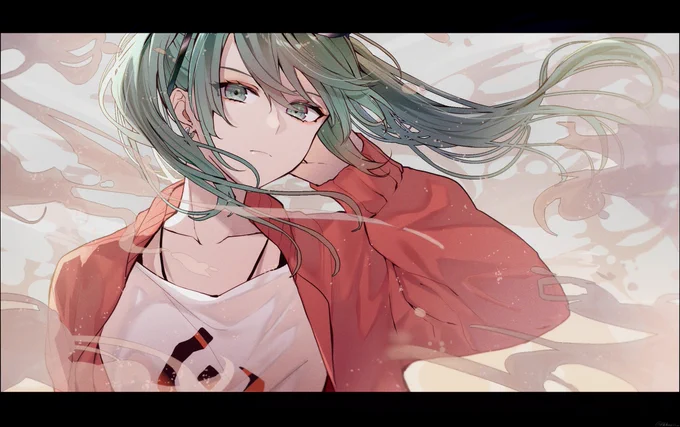 #100曲ボカロ絵チャレンジ
11曲目『砂の惑星 / ハチ』
#初音ミク 