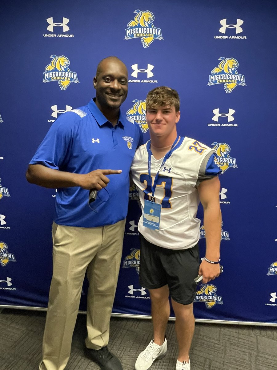 SempkoColtyn's tweet photo. Had an awesome game day visit at Misericordia! Thanks to all the coaches. #MisWHO22 https://t.co/WLosJaIHxh