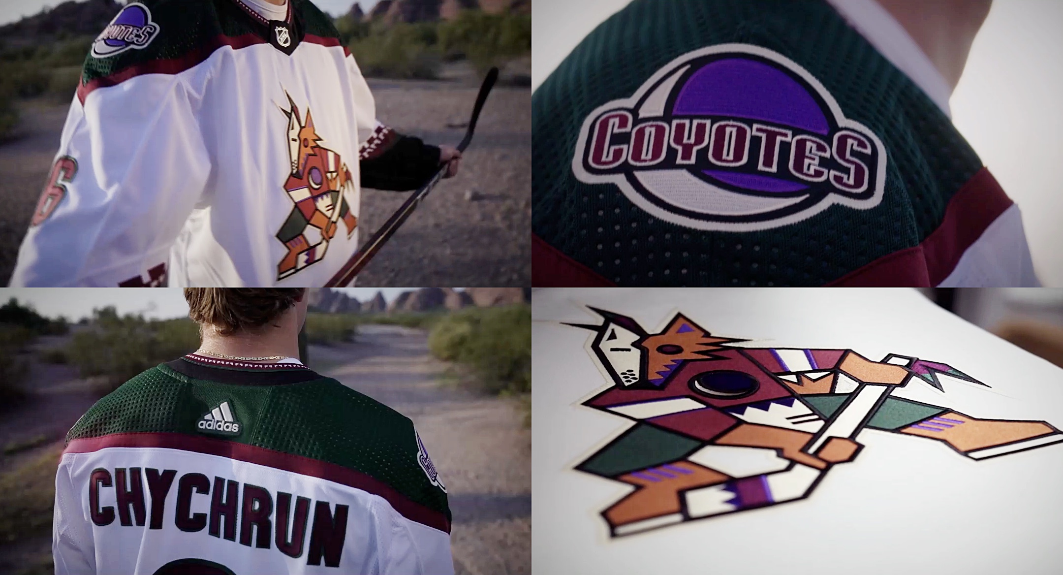 Arizona Coyotes unveil new adidas jerseys