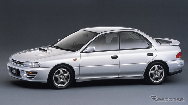 responsejp's tweet photo. スバル WRX 30年の歴史［フォトヒストリー］
https://t.co/ov8fW1KiSl

#新型車 #スバル #WRX #インプレッサ https://t.co/OPPu3QMG7V