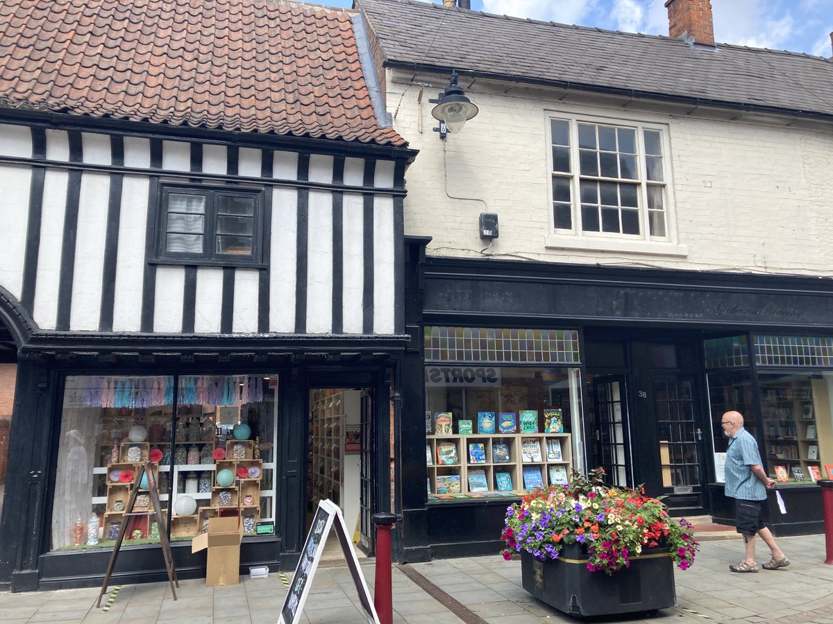 #HighStreetLove for me it’s independent shops - this new book shop had just opened in Newark when I was there in July!
