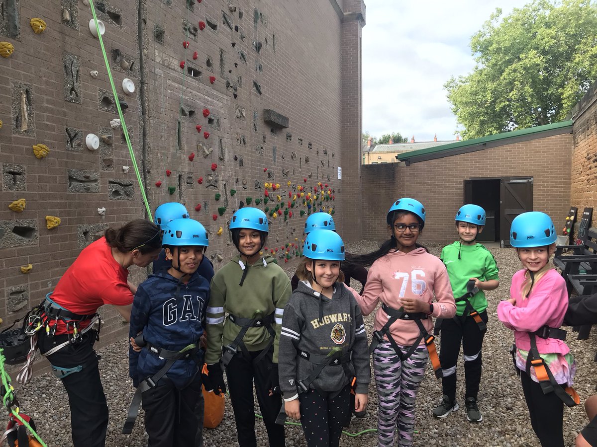 Year 6 are getting ready for their first activity on their Outdoor Education Day #somuchmore