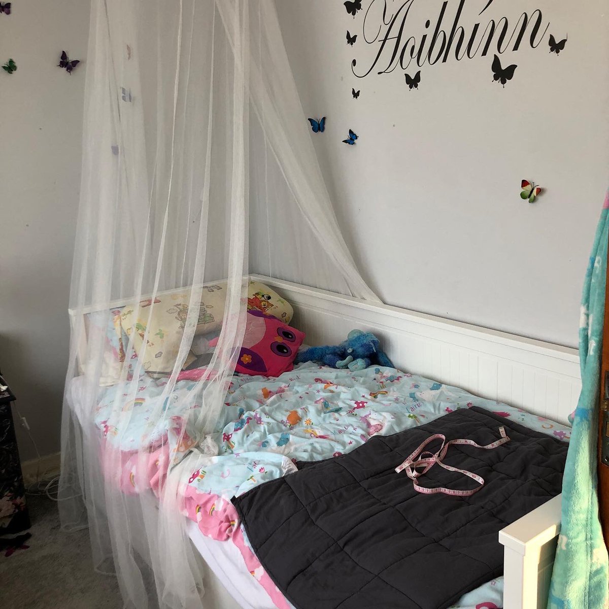 master_the_mind's tweet image. I finished making/assembling my daughters new daybed. Three drawers underneath for storage and put it to become a double bed for sleepovers! #princessroom