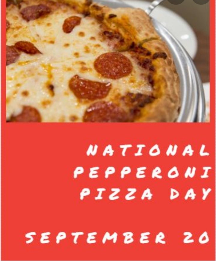 Well what a way to start your Monday.

Enjoy your day everyone xx 🎉🎉🍕🍕🍕🍕