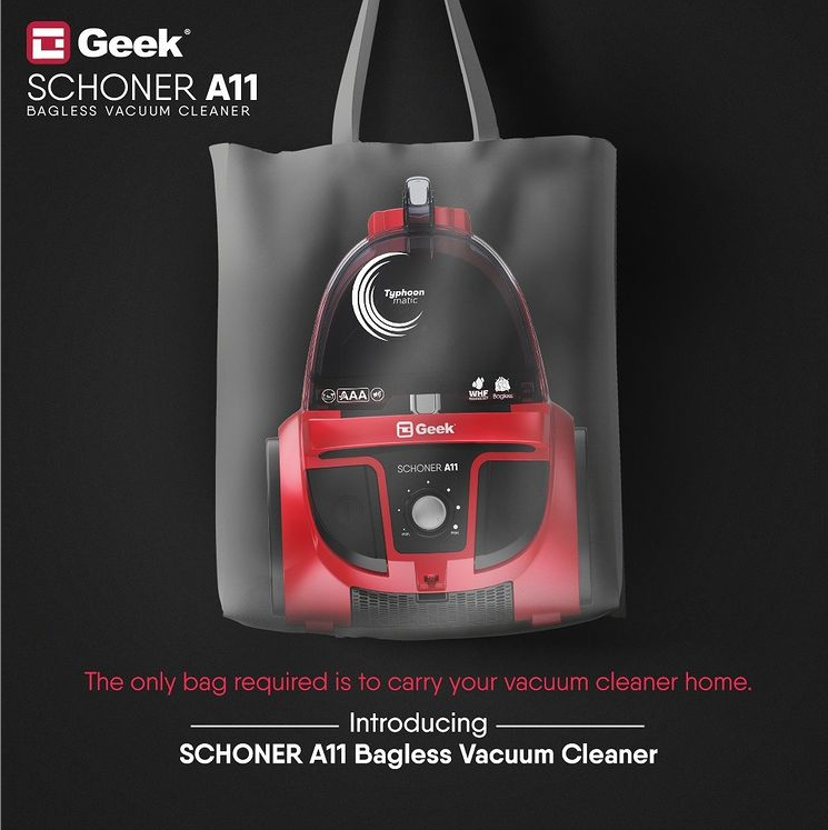 GeekAppliances's tweet photo. Clean home with ease. No more dealing with dust bags, bring Geek Schoner A11 - Bagless Vacuum Cleaner home 1400W to ease your efforts.
Purchase Link : https://t.co/NvHfHb0Bi3

#vacuumcleaner #geek #clean #dust #baglessvacuumcleaner https://t.co/J3eLqNEEWS