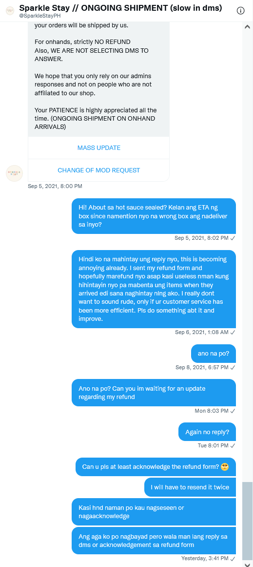 rb_lieve's tweet photo. ano na @SparkleStayPH? ive been patient for the last 5 months pero wala nganga. i tried to be as understanding and respectful as possible pero sinagad nyo tlga pasensya ko.😡
#SPARKLESTAYPH
#SparkleSPHFeedbacks https://t.co/2dw1dLskmf