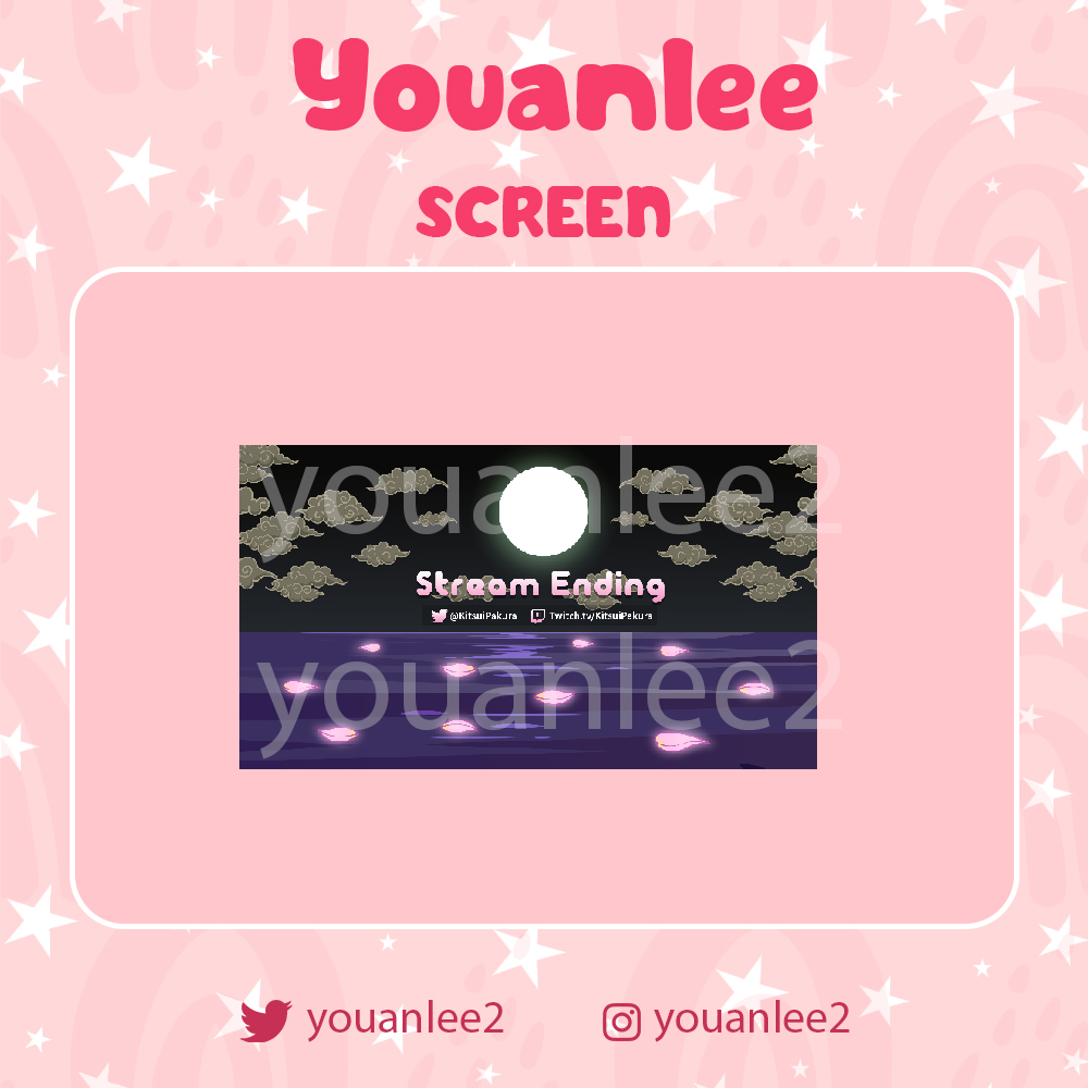 youanlee2's tweet image. Super cool un-unimated ending screen by @youanlee2 ✨

Hit us up for your own!📸

#customscreen #youtubescreen #twitchscreen #discordscreens #youtuber #streamer #twitchsteamer #twitchtv #logodesigner #logodesigns #logos #animatedlogo #gamer #livestream #starting #screen