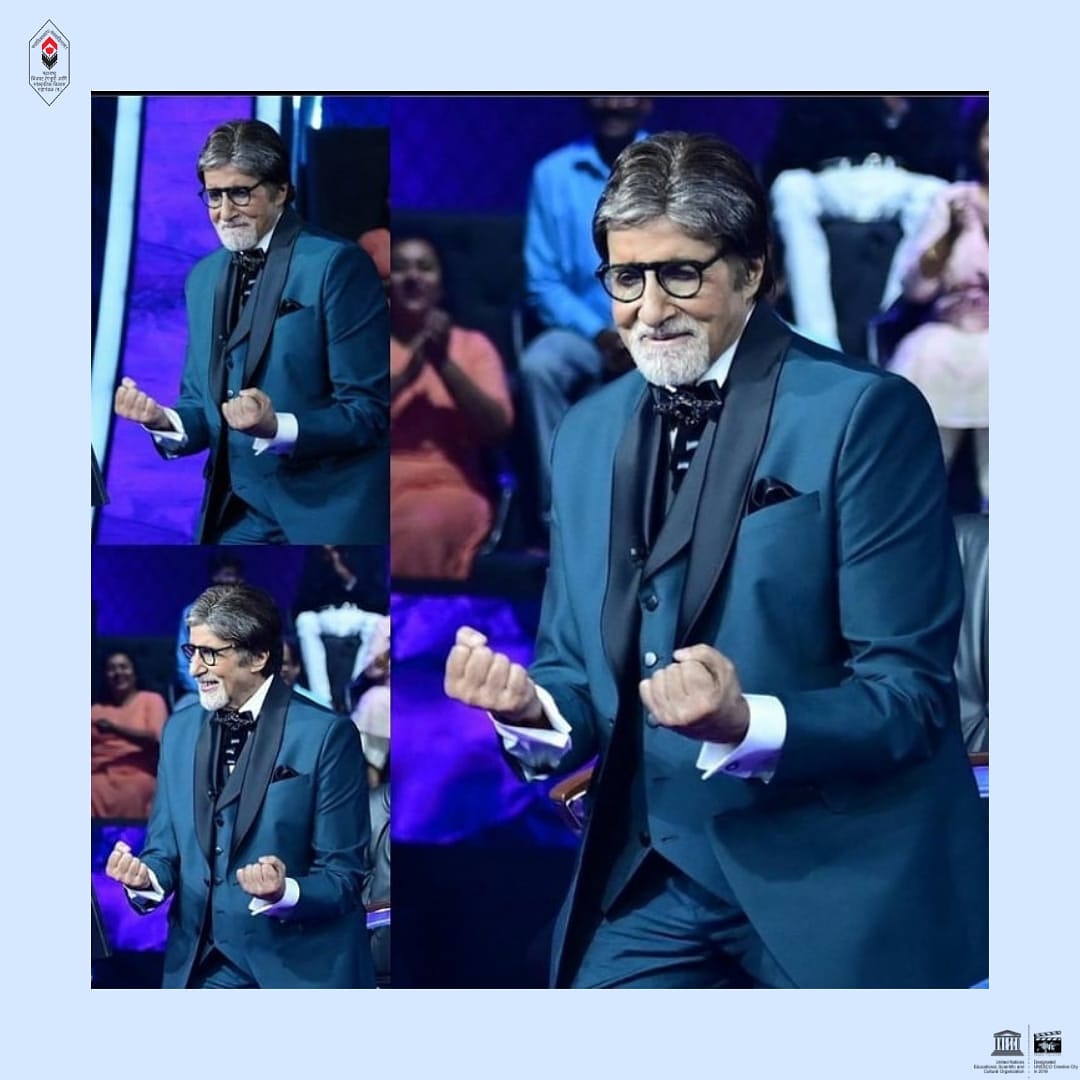 Jumma Chumma on KBC set by one and only Amitabh Bachchan (@SrBachchan)
Exclusively shot only in FilmCity, Mumbai.

#JummaChumma #realityshow #SawaalJoBhiHoJawaabAapHiHo #KBC13 #KBC #KBCset #bollywood #FilmCity #filmcitystudios #FilmMaking #InnovativeFilmCity