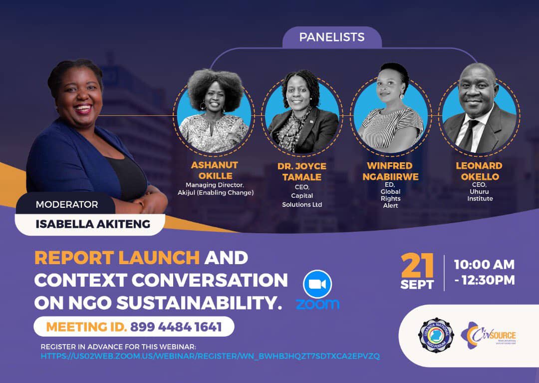 ccgea1's tweet image. #CSOSustainability  will take place tomorrow 21st September 2021 
Please register in advance via us02web.zoom.us/webinar/regist… to be part of the webinar.

@ngoforum @CivsourceAfrica @NkwatsibweC @akitengisabella @UhuruInstitute @akitengisabella @JoyTamale @WinNgabiirwe
