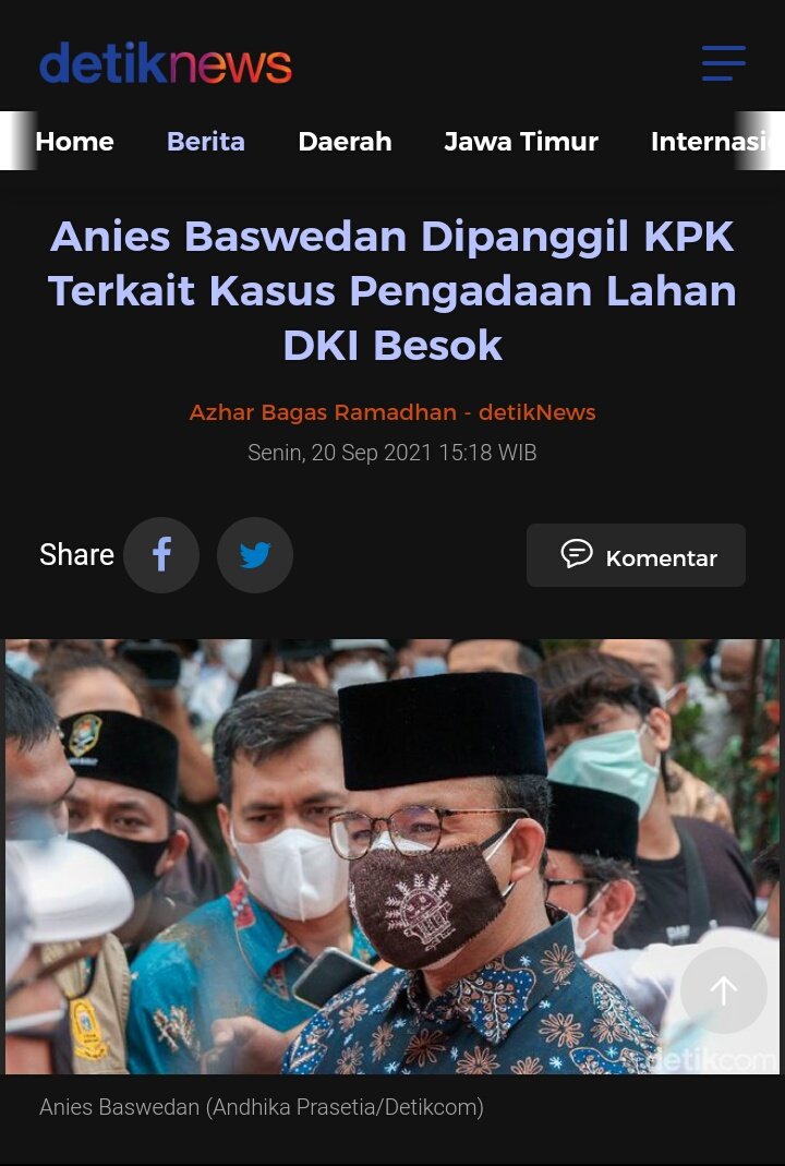 MUHAMMAD JUSUF KALLA "PASANG BADAN" UNTUK GUBERNUR 212 <a href="/DKIJakarta/">Pemprov DKI Jakarta</a> , seperti yg pernah dikatakannya.

Pertanyaannya kemudian ; apakah <a href="/KPK_RI/">KPK</a> punya imunitas terhadap sengatan racun "Kalajengking 212" ? 
.
.
.
| <a href="/mohmahfudmd/">Mahfud MD</a>
