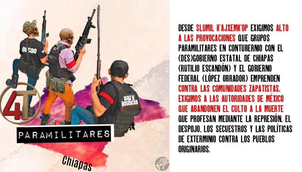 #lxszapatistasnoestansxlas
#LaGiraZapatistaVa