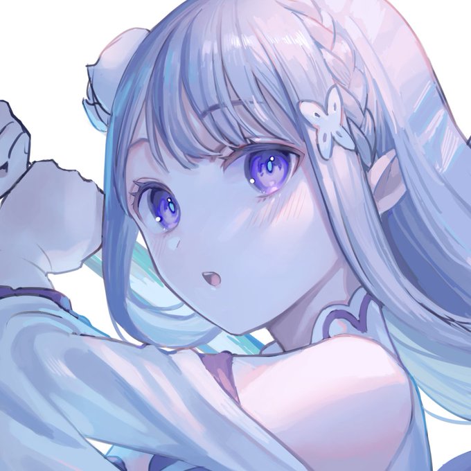 「emilia (re:zero)」Fan Art(Latest｜RT&Fav:50)