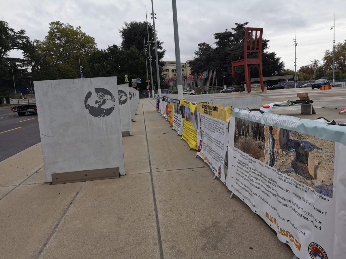 arifaajakia's tweet photo. Exposition on Balochistan attrocities by Pakistan, infront of @UNHumanRights in Geneva by @BalochVoiceAss1 https://t.co/jXETi8R4Ba