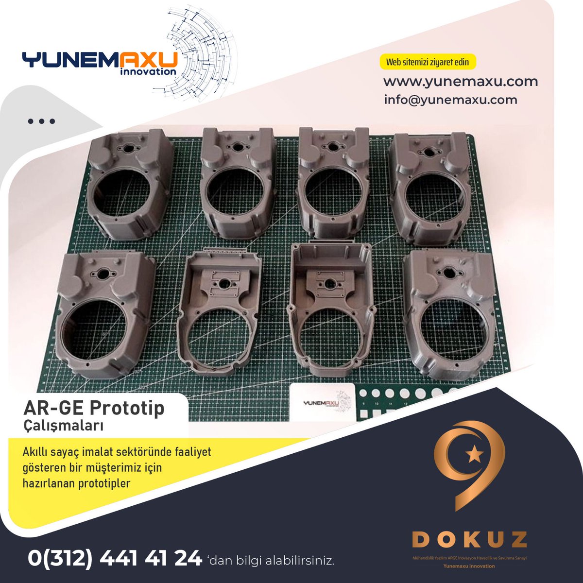 akıllı sayaç imalat sektöründe faaliyet gösteren bir müşterimiz için üretilen prototipler 
web sitemiz yunemaxu.com
Email : info@yunemaxu.com
#prototip #3dprinter #3d #printer #3boyutluyazıcı #üretim #abs #filament #3dbaskı #3dmodelleme #eklemeliimalat #inavasyon