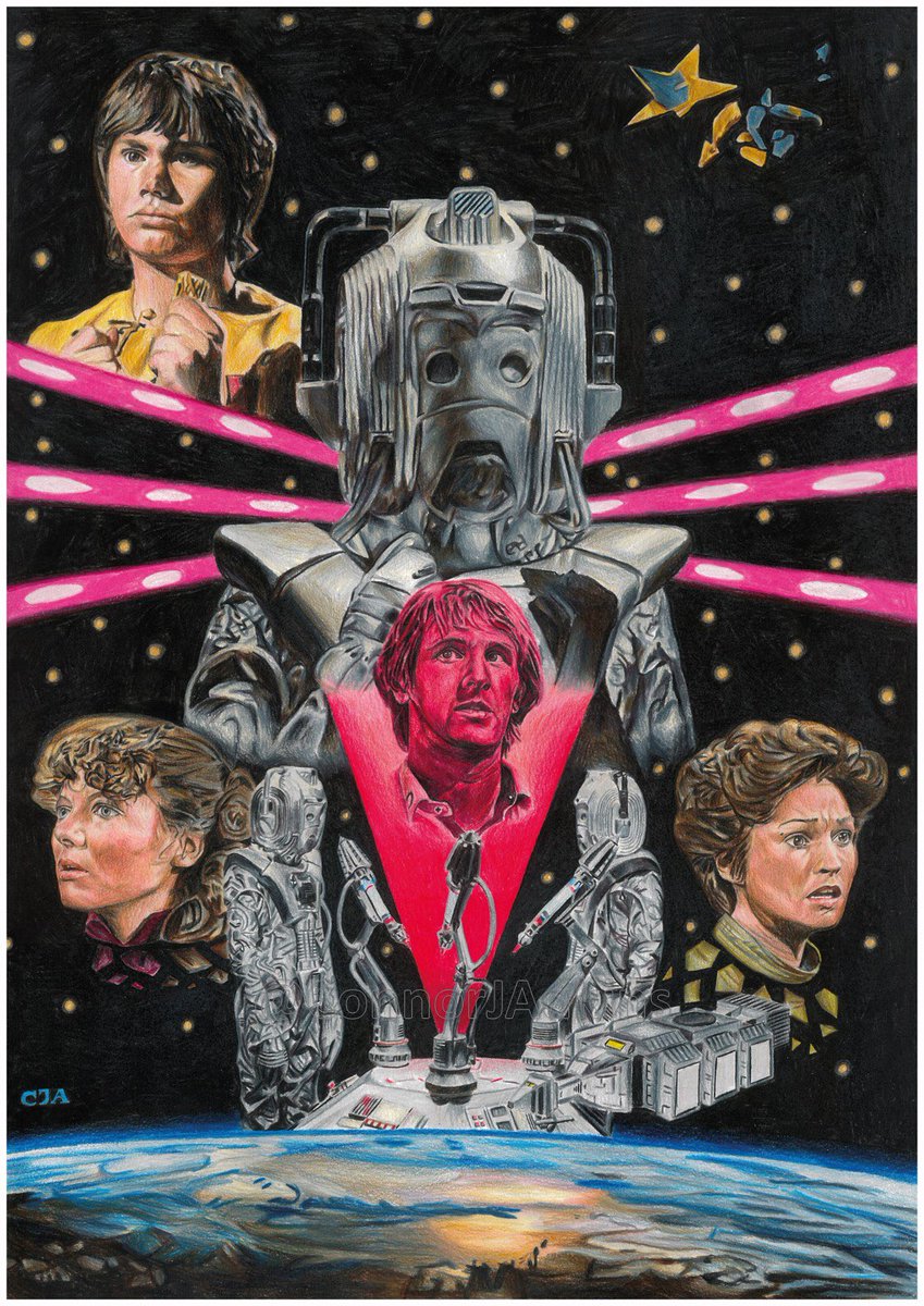 ConnorJAdkins's tweet image. Well now I’ll never know if I was right. 

Here is my FINISHED piece of art all drawn in pencil of my favourite #5thDoctor story #Earthshock. 

#DoctorWho #DWArtistClub #DoctorWhoFanArt @bbcdoctorwho @josh_snares