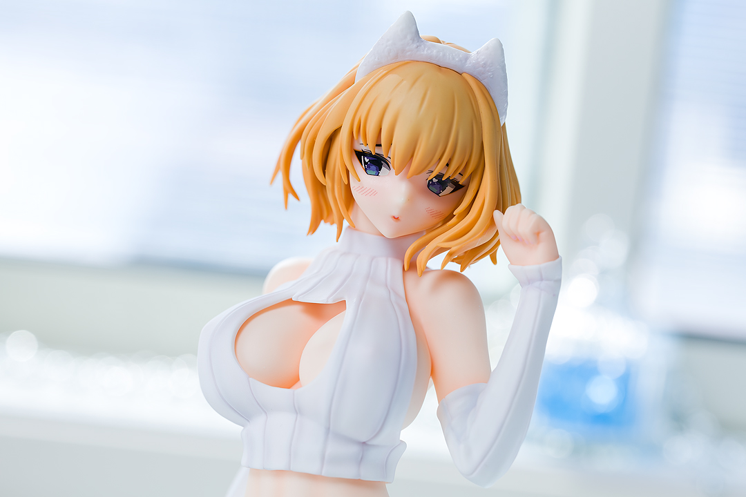 海外限定 ダイキ工業 BLACK WHITE キャットなガール しろねこちゃん 魔