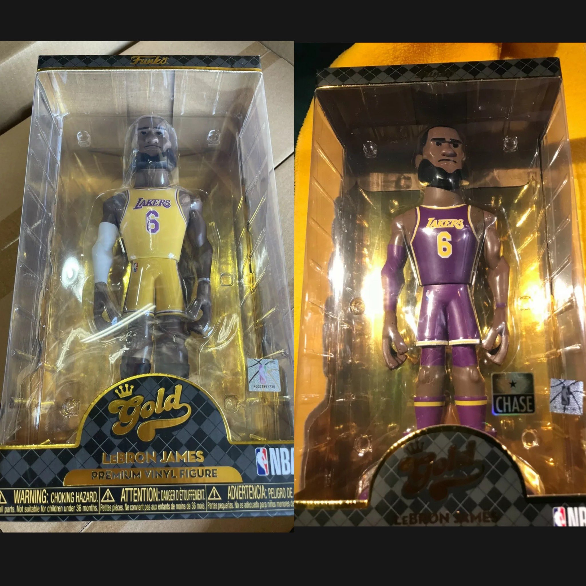 LeBron James Lakers Funko Gold Vinyl Figure