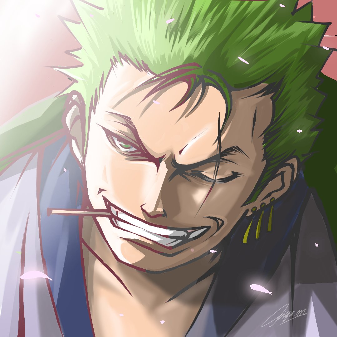 フォロワーさんへお祝いイラストを描きました ワンピース みんなで ギガマックのイラスト