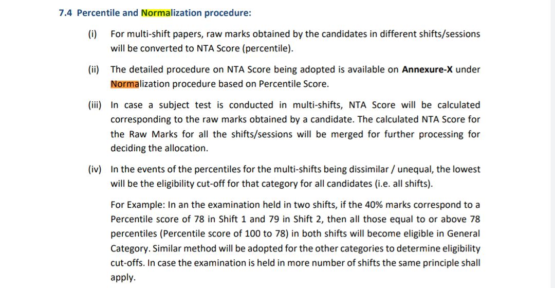 Krishikranti07's tweet photo. Why NTA is Not following it's own rule mentioned in information bulletin? 

Normalize ICAR UG 2021
 #NTA_We_want_justice
 
@icarindia 
 
@DG_NTA 
 
@dpradhanbjp 
 
@KailashBaytu 
 
@rakesh_chandra 
 
@nstomar 
#ICARUG2021 https://t.co/jEA5KT4S4M