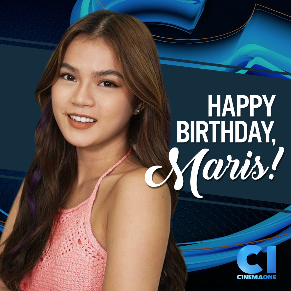 Happy birthday, #MarisRacal! 🎉

From #CinemaOne!