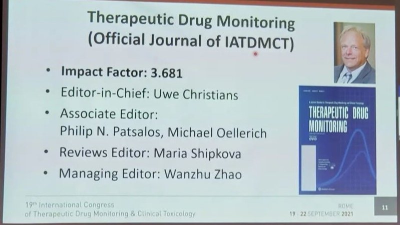 IATDMCT (@iatdmct) on Twitter photo New impact for <a href="/TherapeuticDrug/">Therapeutic Drug</a> #journal
I. F. 3,681 Congratulations!!!
#IATDMCTRome
#IATDMCT New impact for <a href="/TherapeuticDrug/">Therapeutic Drug</a> #journal
I. F. 3,681 Congratulations!!!
#IATDMCTRome
#IATDMCT