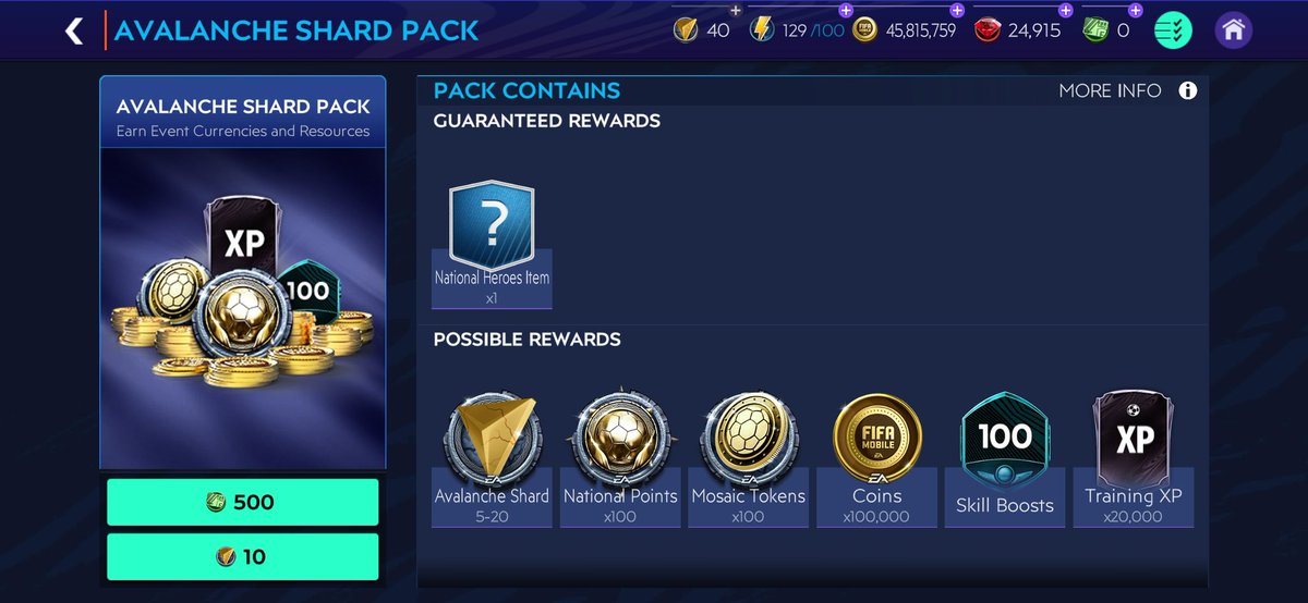 Shaharan15's tweet photo. @EAFIFAMOBILE What's more fun than Opening F2P packs from store 😂🌝 https://t.co/O2LbB7PV0o
