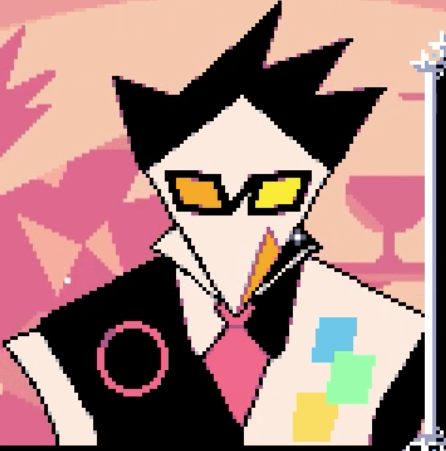 Deltarune chapter 2 spoilers
.
.
.
.
.
Today's plague doctor-shaped character of the day is Swatch from Deltarune chapter 2! his design is so good grrrgh