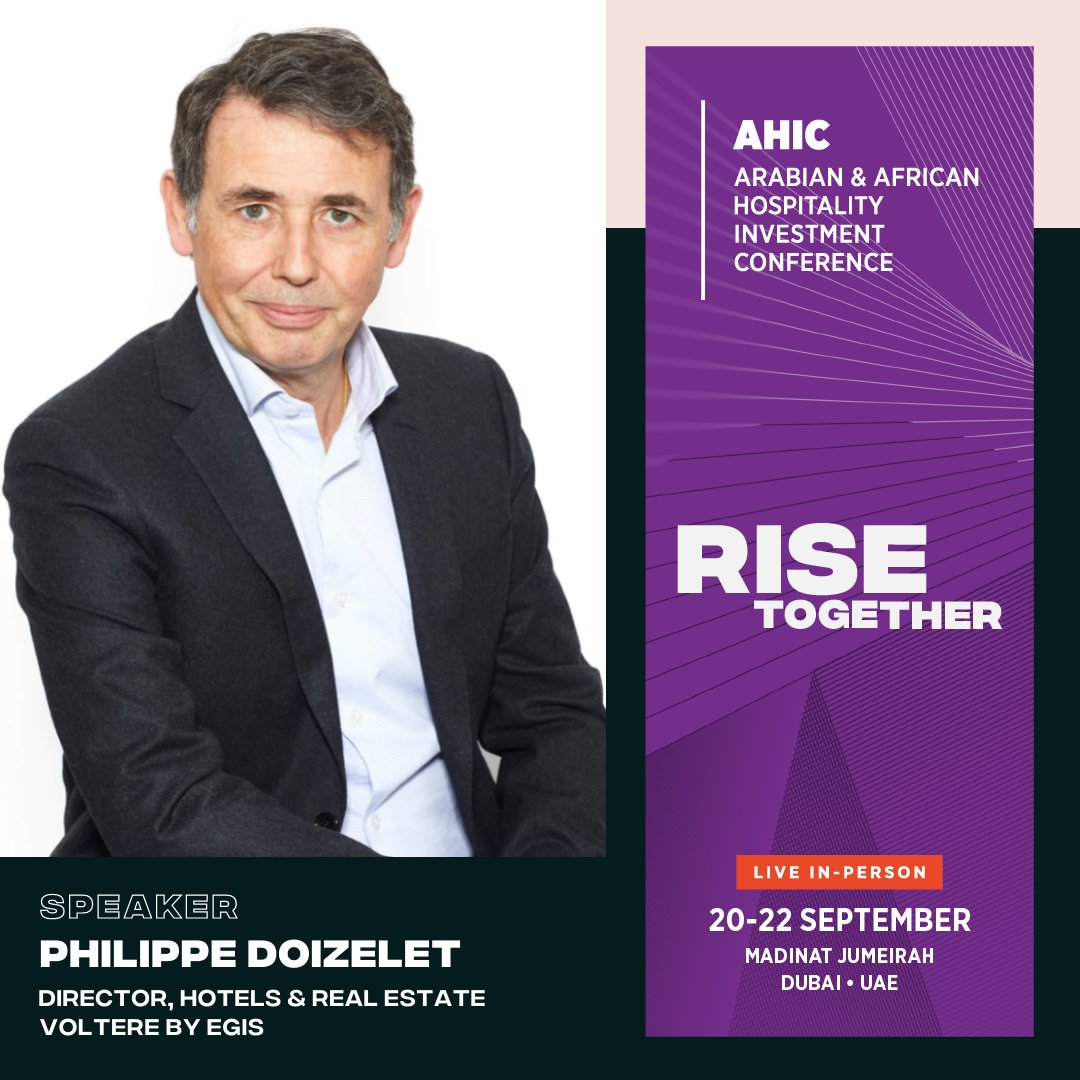 Egis in the Middle-East (@egis_middleeast) on Twitter photo Voltere, an <a href="/egis/">Egis</a> entity, is sponsoring <a href="/ahicevent/">AHIC</a> this year
Meet Philippe Doizelet in-person and attend his panel on 'The Possible Outcomes of the African #Hospitality Market following Covid-19' tomorrow between 3:00 - 3:40pm! Voltere, an <a href="/egis/">Egis</a> entity, is sponsoring <a href="/ahicevent/">AHIC</a> this year
Meet Philippe Doizelet in-person and attend his panel on 'The Possible Outcomes of the African #Hospitality Market following Covid-19' tomorrow between 3:00 - 3:40pm!