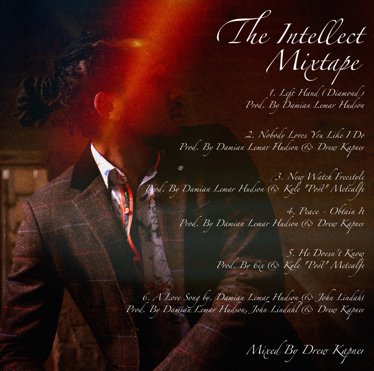 damianlhudson's tweet photo. Round Midnight - https://t.co/RPQtv4nXDv #TheIntellectMixtape with A Love Song by @JohnLindahl & I. Mixed by @DrewKapner w/ Additional Production by @6ixVMG & @prodbypstmn https://t.co/mDExvL0Mx1