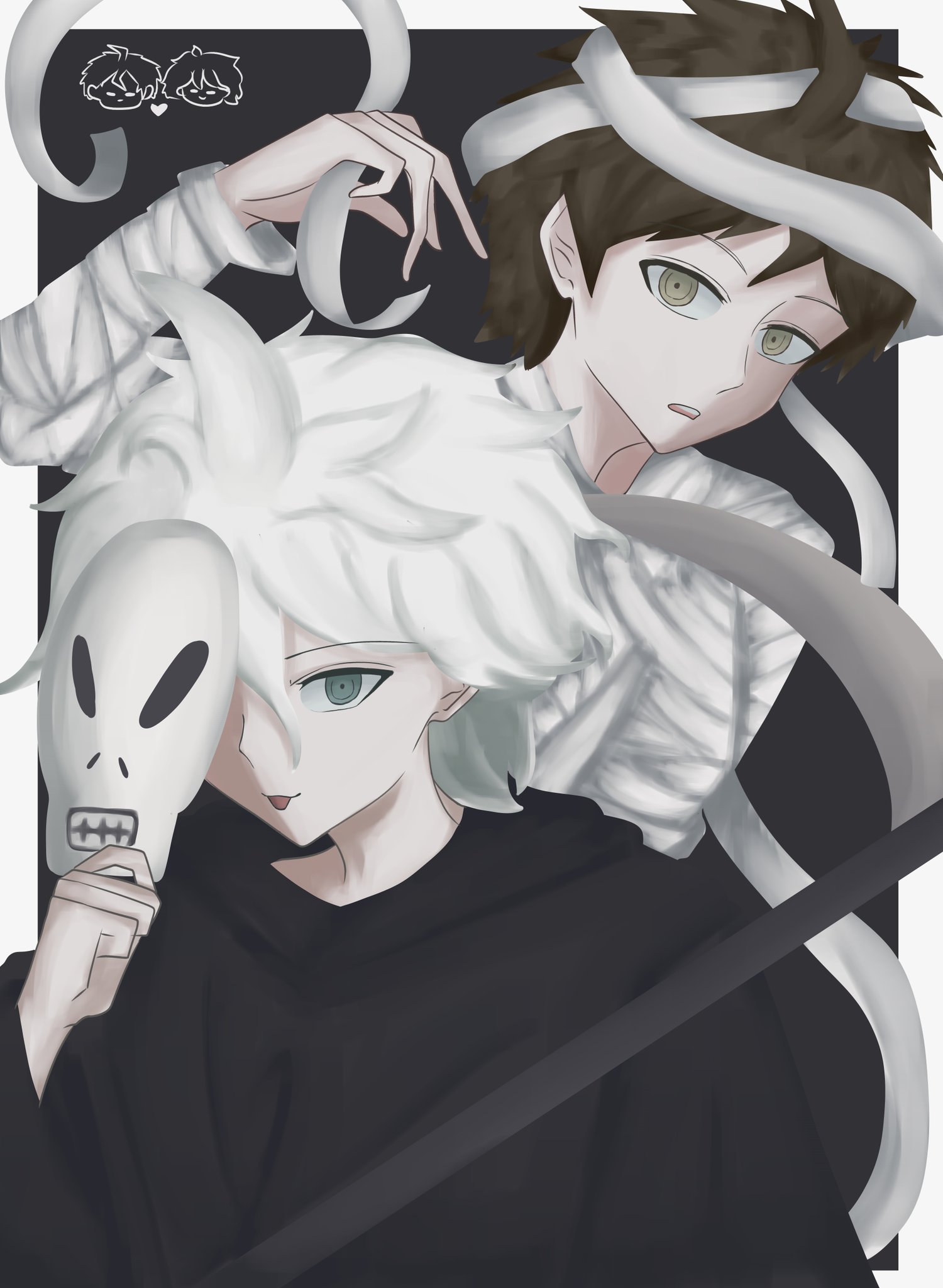 ダンガンロンパ 狛枝凪斗 日向創 狛日 イラスト Komahina Komaedanagito Hajimehinata Danganronpa T Co Psenjhigt7 Twitter