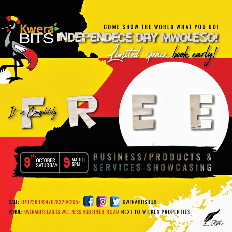 #GivingBack #kwerabits #Freeregistration #freeentry book early because the space is limited.call 0702380894/0793296265 for inquiries and booking.