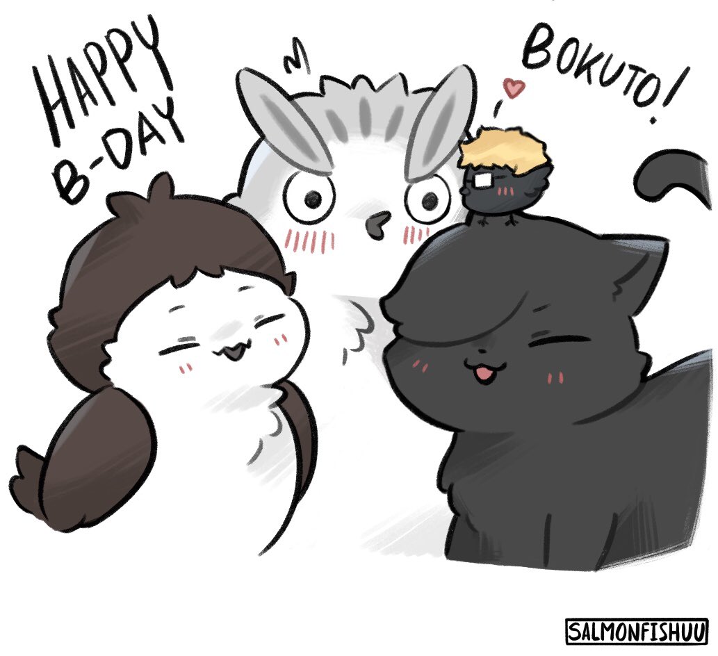 Happy birthday Bokutoo!!! 🎉 