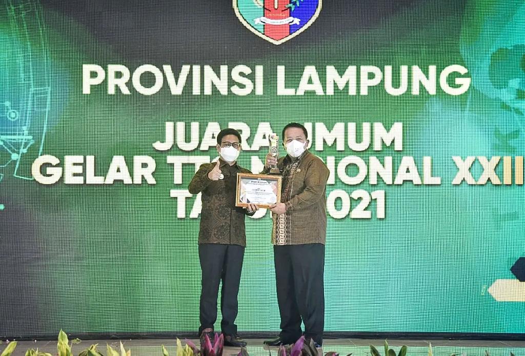 Acara Puncak Gelar Teknologi Tepat Guna (TTG) Nasional ke-22. Gelar TTK menjadi penting untuk mempromosikan berbagai produk kepada masyarakat, sekaligus sebagai ajang tukar menukar informasi dan promosi.