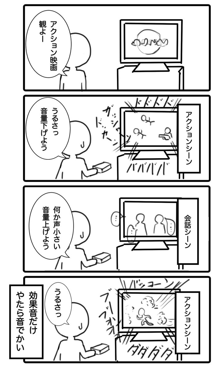 アクション映画あるある 