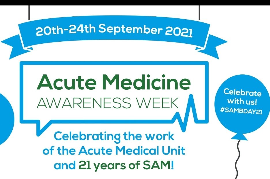 TaquaDahab's tweet photo. Happy 21st Birthday to the great SAM @acutemedicine
Thank you for all those contributed in making this speciality great and advanced! Enjoy a week of celebrations and cakes #SAM21BDAY #AMAW21
@take__AIM https://t.co/BJNYfXQamW