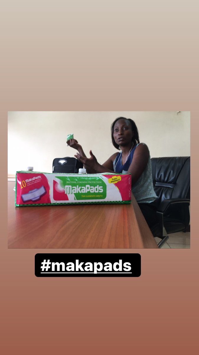 samerelshehawi's tweet photo. A product I am most impressed by: papyrus and recycled paper to women sanitary pads in Uganda. Waste can further be used for bio-energy #paludiculture #ClimateActionNow #makapads #peatlandsmatter #circulareconomy @greifswaldmoor @min_waterUg @giz_gmbh @nbiweb https://t.co/hbxrneyACu